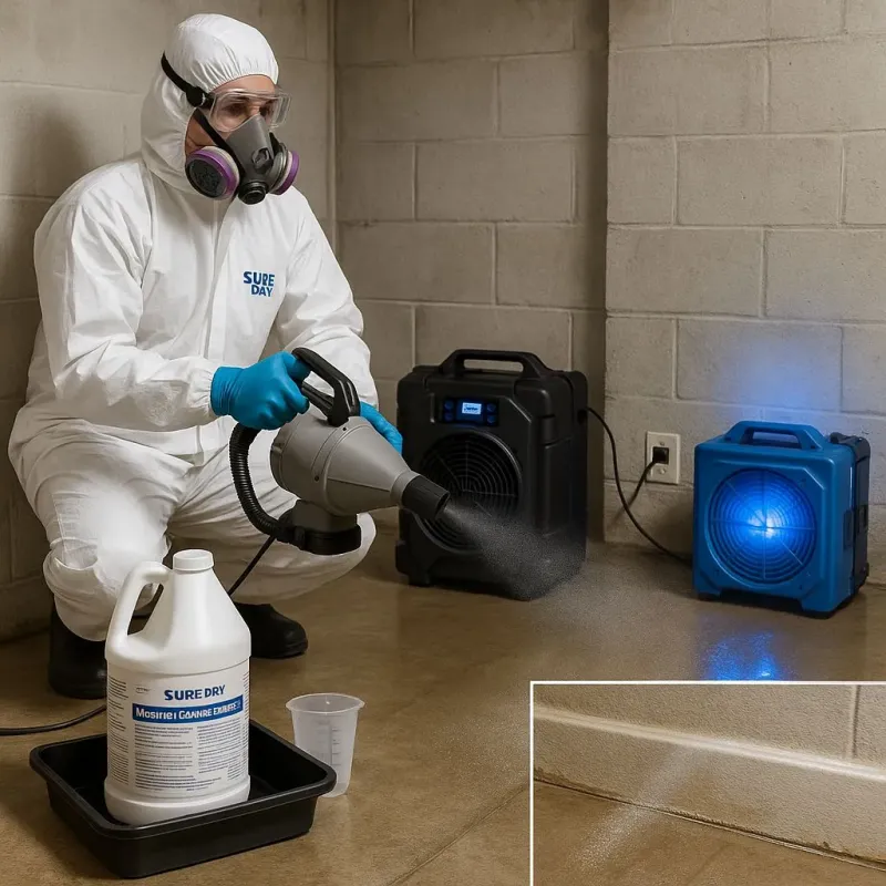 Sanitization and Odor Removal process in Upper Saint Clair, PA