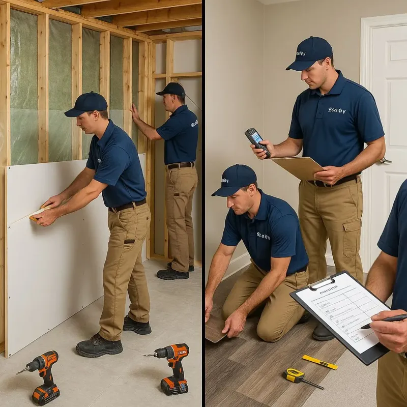 Repairs and Reconstruction process in Upper Saint Clair, PA