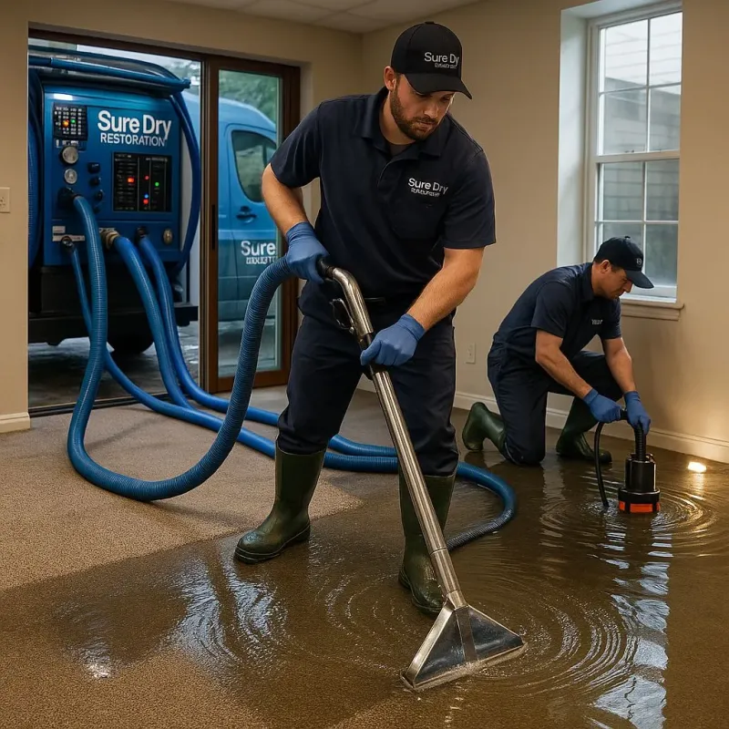 Water Extraction and Removal process in Upper Saint Clair, PA